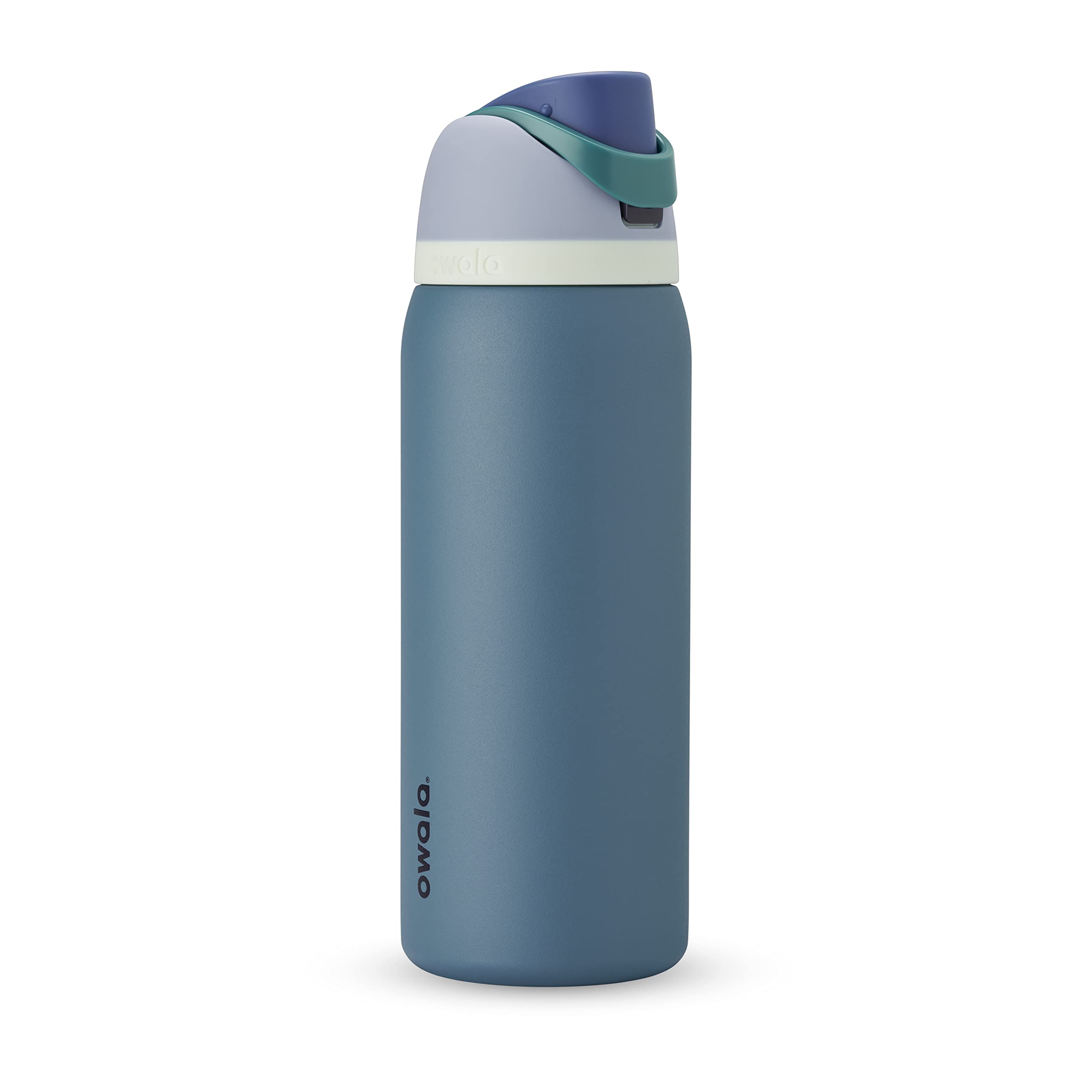 Owala FreeSip Stainless Steel Water Bottle / 32oz / Color: Palm Springs