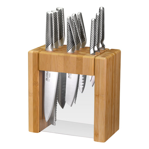 Kabuto 7-Piece Knife Block Set + Sharpener